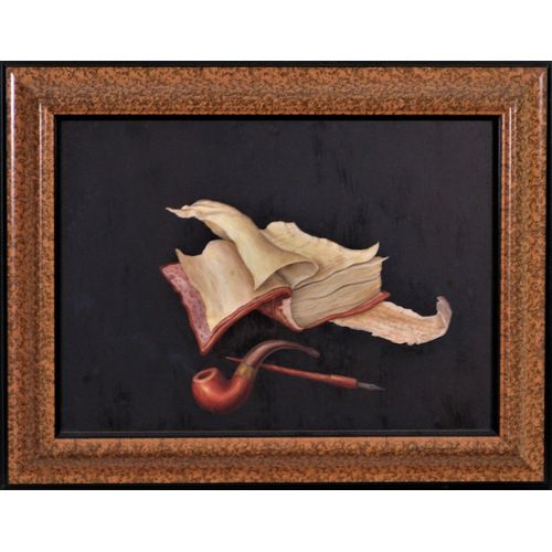 Tableau " The Book " "George Kosanovich" 1952