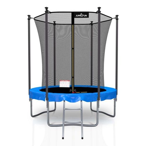 Trampoline Extérieur Classique 185 Cm- 6ft- Filet Intérieur, Matelas De Protection Réversible Et Echelle
