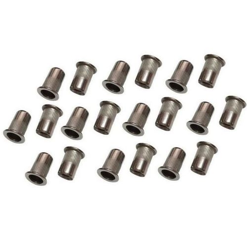 50 INSERTS FILETES DE 3 A 8 mm - ACIER INOX A2