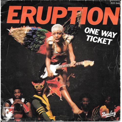 Eruption : One Way Ticket / Left Me In The Rain [Vinyle 45 Tours 7"] 1979