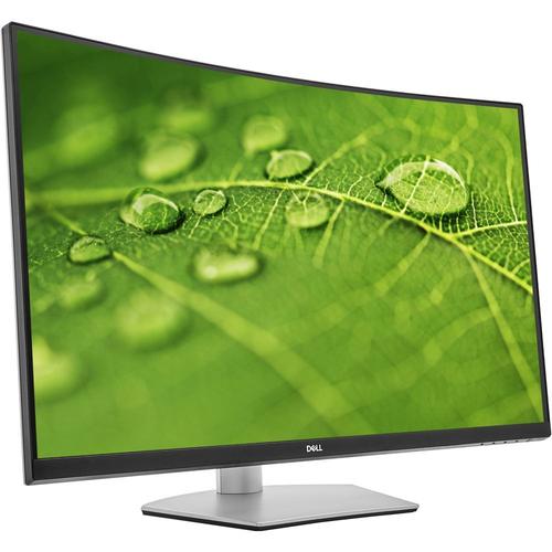 Dell S3221QS - Écran LED - incurvé - 32" (31.5" visualisable) - 3840 x 2160 4K @ 60 Hz - VA - 300 cd/m² - 3000:1 - 4 ms - 2xHDMI, DisplayPort - haut-parleurs