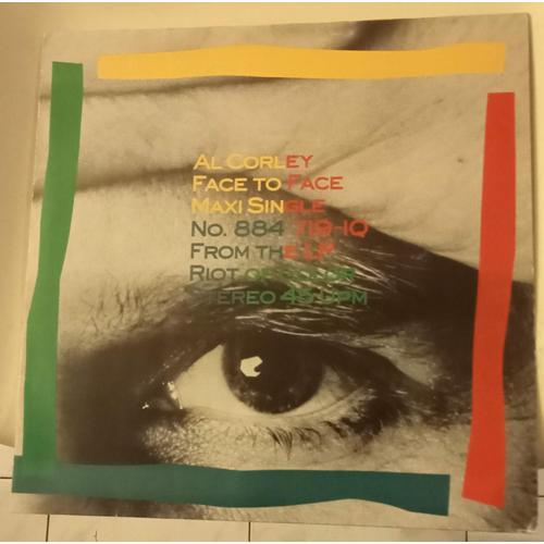 Face To Face - Maxi 45 Tours ( Al Corley )