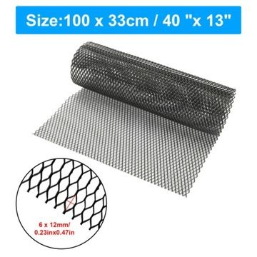 Grille De Pare-Chocs Avant 33x100cm Remplacement De La Grill... - 7
