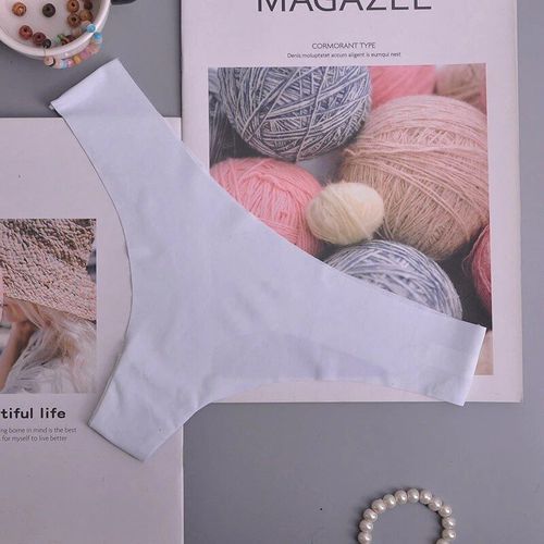 Sous-Vêtements Invisibles Sans Couture Pour Femmes,Culotte T-String Sexy,Lingerie Intime Ultra-Mince Pour Dames,1 Pièce/Lot,Afq1502 - Type Ac126bai-L
