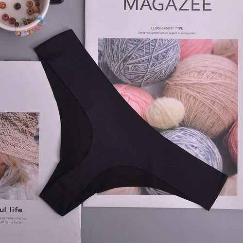 Sous-Vêtements Invisibles Sans Couture Pour Femmes,Culotte T-String Sexy,Lingerie Intime Ultra-Mince Pour Dames,1 Pièce/Lot,Afq1502 - Type Ac126hei-Xl