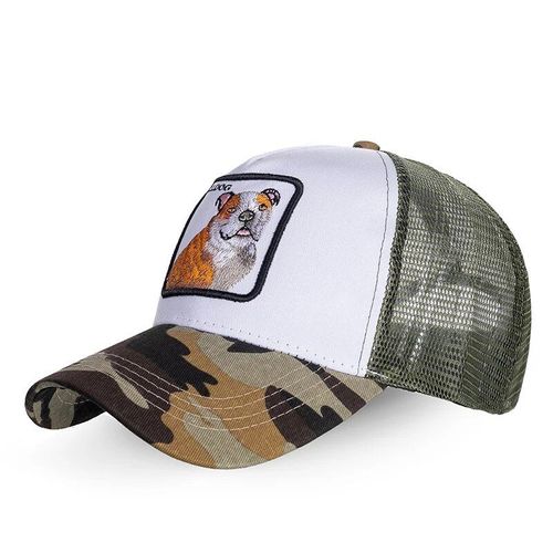 Casquettes De Baseball Brodées D'animaux Pour Hommes Et Femmes,Snapback Hip Hop,Chapeau D'été Respirant,Chapeau De Camionneur En Maille Pour Papa,Mode