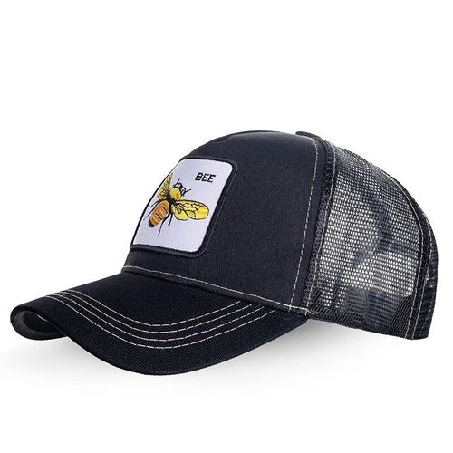 Casquettes De Baseball Brodées D'animaux Pour Hommes Et Femmes,Snapback Hip Hop,Chapeau D'été Respirant,Chapeau De Camionneur En Maille Pour Papa,Mode