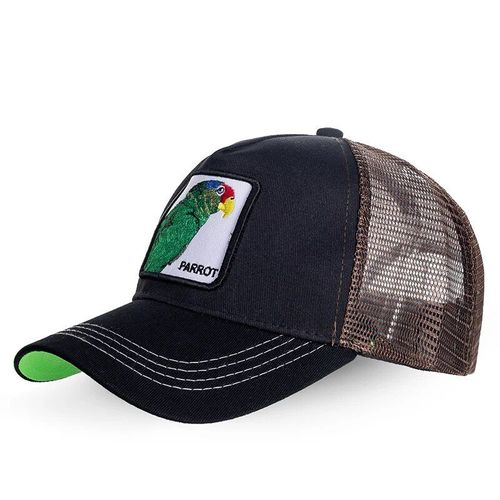Casquettes De Baseball Brodées D'animaux Pour Hommes Et Femmes,Snapback Hip Hop,Chapeau D'été Respirant,Chapeau De Camionneur En Maille Pour Papa,Mode