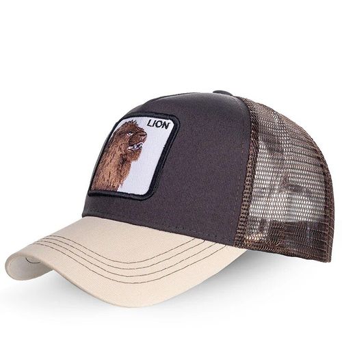 Casquettes De Baseball Brodées D'animaux Pour Hommes Et Femmes,Snapback Hip Hop,Chapeau D'été Respirant,Chapeau De Camionneur En Maille Pour Papa,Mode