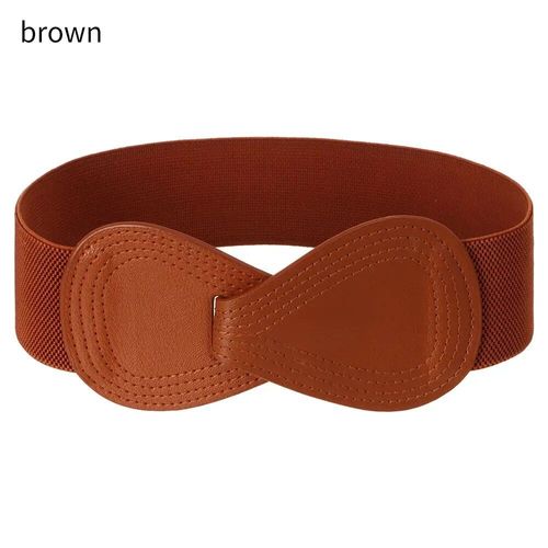 Ceinture Extensible Avec N?ud Papillon Pour Femme,Large Crochet Élastique,Décoration Pour Robe,Manteau,Vêtements Tout-Assorti