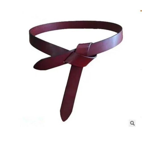 Design Noeud Peau De Vache Femmes Ceintures En Cuir Véritable Doux Noué Sangle Ceinture Robe Accessoires Dame Ceintures Longues Femmes Ceinture Ceinture Femme Luxe Corset Ceinture Caftan Marocain