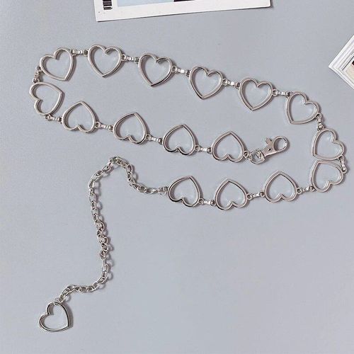 Jolove Coussins Hollow Beldle Pour Femme,Ceinture Classique,Style Hip Hop,Mode,Taille Fine,Environnement,105cm