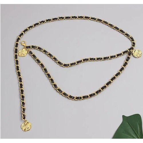 Gland En Cuir Tissé Multicouche Pour Femme,Accessoires De Gril Pendentif Multi-Éléments,Environnement Pour La Taille