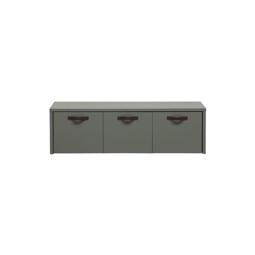 Banc En Bois Avec 3 Casier Gis