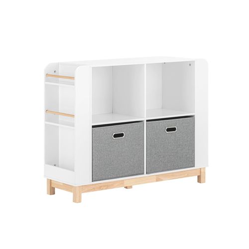 Bibliothèque Enfant En Mdf Blanc