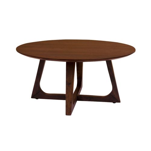 Table Basse Style Contemporain 75 Cm Bois