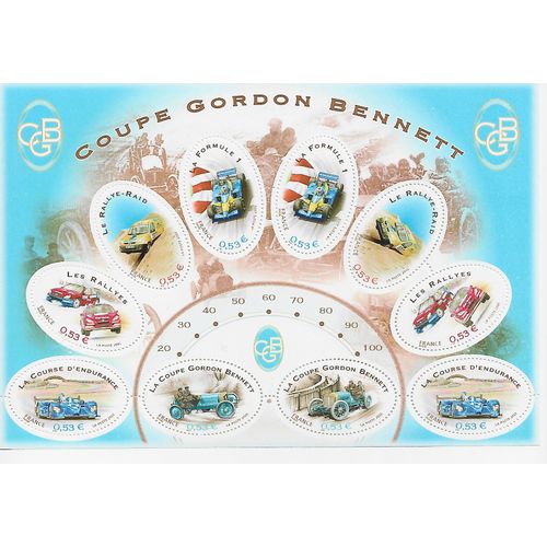 Feuillet 2005 Sport Automobile Coupe Gordon Bennet