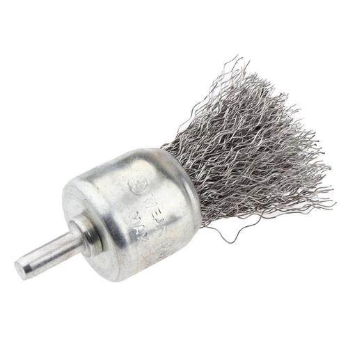 Pinceau métallique Brosse à Sertir Tige Brosse En Acier Inoxydable 6 x 30mm 0.3