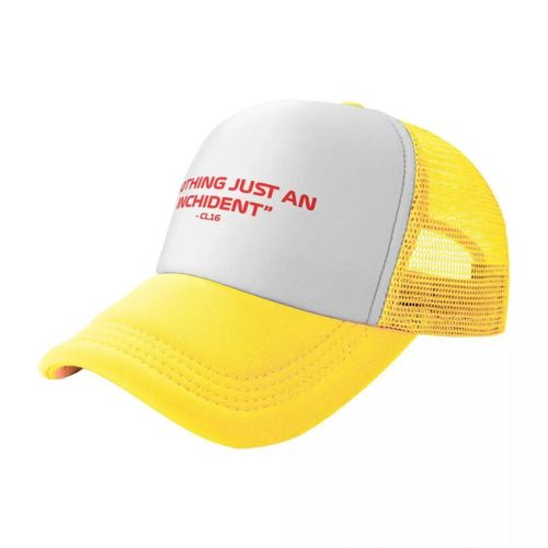 Casquette De Baseball Avec Citation De Charles Leclerc Nothing Just An Inchident,Casquette De Luxe Pour Femme Et Homme