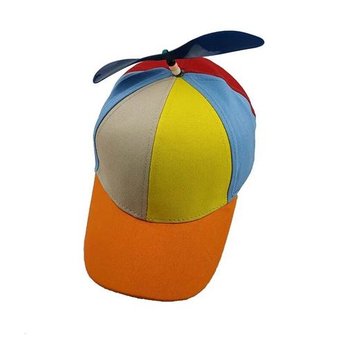 Casquette De Baseball À Hélice Multicolore Pour Adultes Et Enfants,Snapback Moulinet D'été Drôle,Accessoires De Plein Air,Poignées Amovibles