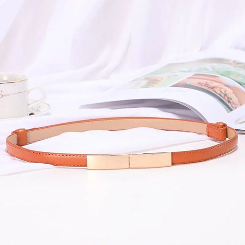 Ceinture À Garniture Fine Pour Femme,Ceinture Coréenne Simple Pour Femme,Jupe Assortie,Ceinture De Pantalon D'école,Accessoires De Mode