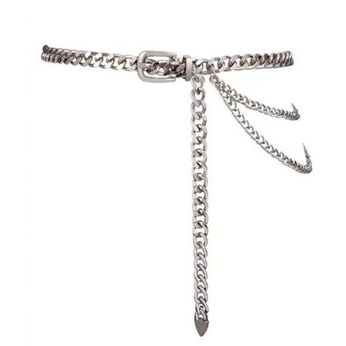 Ceinture En Métal Multicouche Pour Femme,Or,Argent,Taille Haute,Jotassels,Robe,Jeans,Décor,Punk