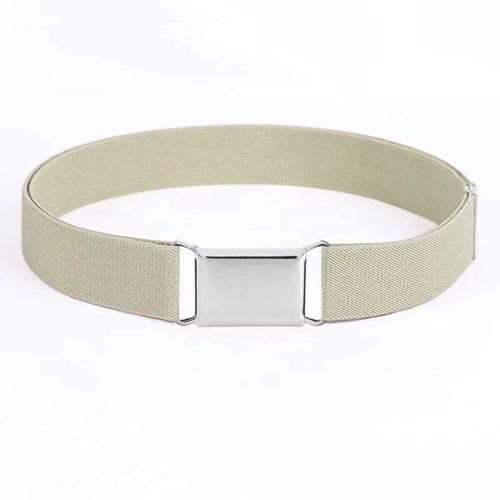Ceinture Artificiel Astique Réglable Pour Femme,Confortable,Invisible,Pour Jean,Pantalon,Robe,Carré,Boucles Faciles