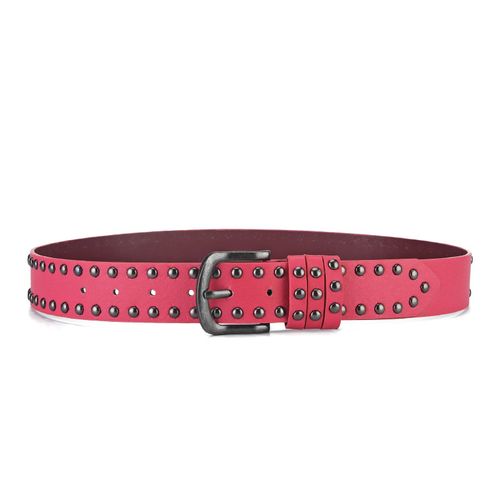 Ceinture Punk Rock En Cuir Pour Femme,Ajustable,À Rivets Classiques,Pour Jeans,Pantalon,Robe