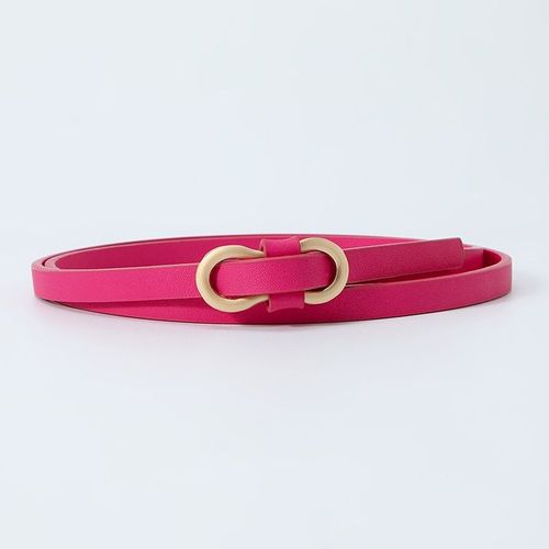 Ceintures En Cuir Pu 8 En Forme De Boucle Métallique Pour Femmes,De Ceintures De Marque De Luxe Pour Pantalons En Jean Pour Filles