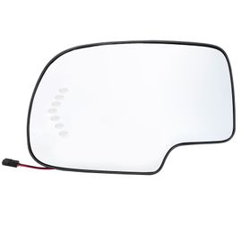 Gauche - Clignotant En Verre Pour Rétroviseur Latéral Droit, Clip Métropolitain, Gmc Sierra Oral Y Silverado, Cadgrad 2003, 2004, 2005, 2006, 2007