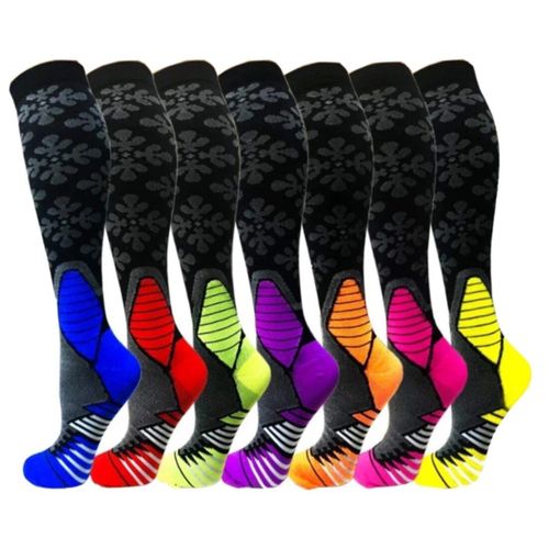 Bas De Football À Compression Athlétique,Plusieurs Paires,Chaussettes Pour Hommes Et Femmes,Pour Oedème,Diabète,Varices