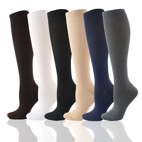Bas De Football À Compression Athlétique,Plusieurs Paires,Chaussettes Pour Hommes Et Femmes,Pour Oedème,Diabète,Varices