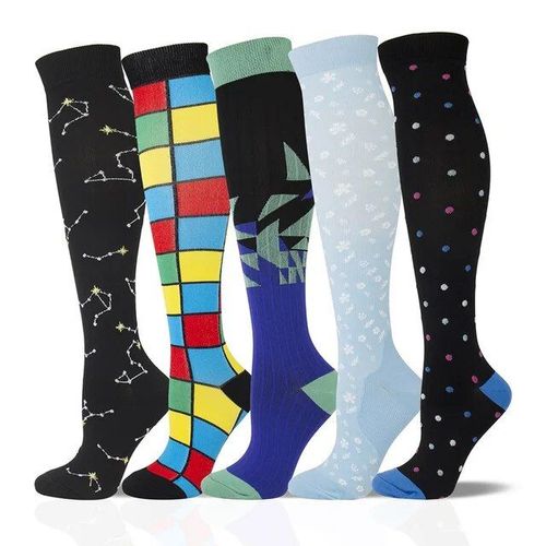 Bas De Football À Compression Athlétique,Plusieurs Paires,Chaussettes Pour Hommes Et Femmes,Pour Oedème,Diabète,Varices