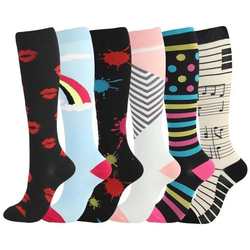 Bas De Football À Compression Athlétique,Plusieurs Paires,Chaussettes Pour Hommes Et Femmes,Pour Oedème,Diabète,Varices