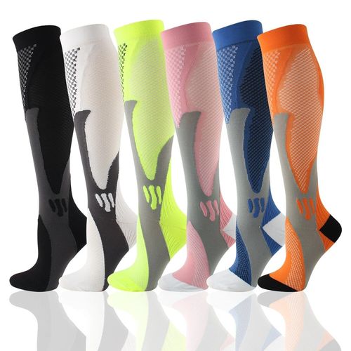 Bas De Football À Compression Athlétique,Plusieurs Paires,Chaussettes Pour Hommes Et Femmes,Pour Oedème,Diabète,Varices