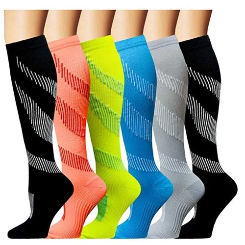 Bas De Football À Compression Athlétique,Plusieurs Paires,Chaussettes Pour Hommes Et Femmes,Pour Oedème,Diabète,Varices