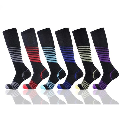 Bas De Football À Compression Athlétique,Plusieurs Paires,Chaussettes Pour Hommes Et Femmes,Pour Oedème,Diabète,Varices