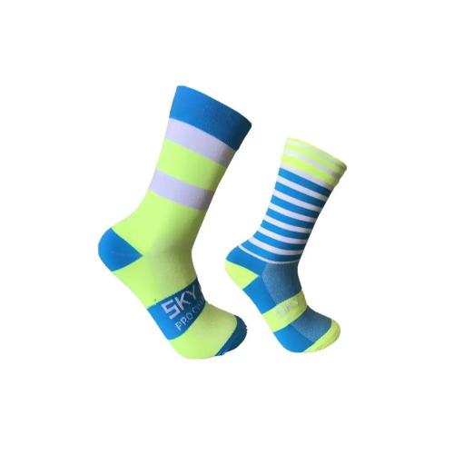 Sky Knight-Chaussettes De Sport Rayées Pour Hommes Et Femmes,Vtt,Point De Vague,Haute Qualité,Extérieur,Cyclisme,Magasins,Pieds Droits