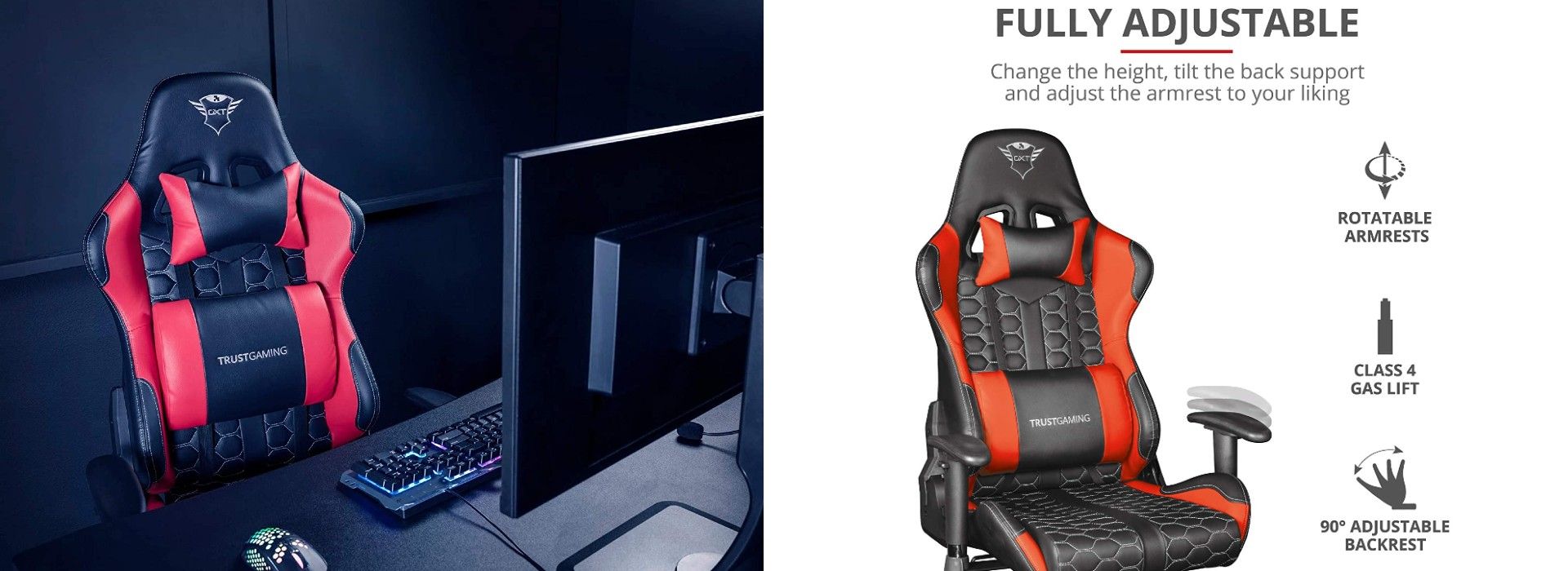 Chaise Gaming Trust GXT 708R image 1 | Rakuten