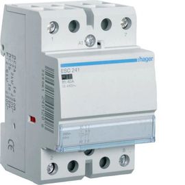 Contacteur 40A, 2O, 230V Hager ESC241