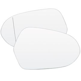 Gauche Droite - Rétroviseur Latéral Transparent En Verre Pour Audi, Accessoire Pour Qufreshdock, Allroad Avant, 2012-2018, Conducteur Droit, Passager