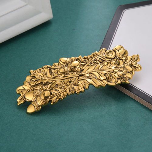 Myshape Pinces À Cheveux Vintage En Alliage De Zinc Pour Femmes, Branches De Plantes Exquises, Fruits, Noix, Épingles À Cheveux, Bijoux, Accessoires Pour Cheveux 