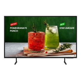 Samsung BE85D-H - Classe de diagonale 85" BED-H Series TV LCD rétro-éclairée par LED - Crystal UHD - signalisation numérique - Smart TV - Tizen OS - 4K UHD (2160p) 3840 x 2160 - HDR - Edge LED...