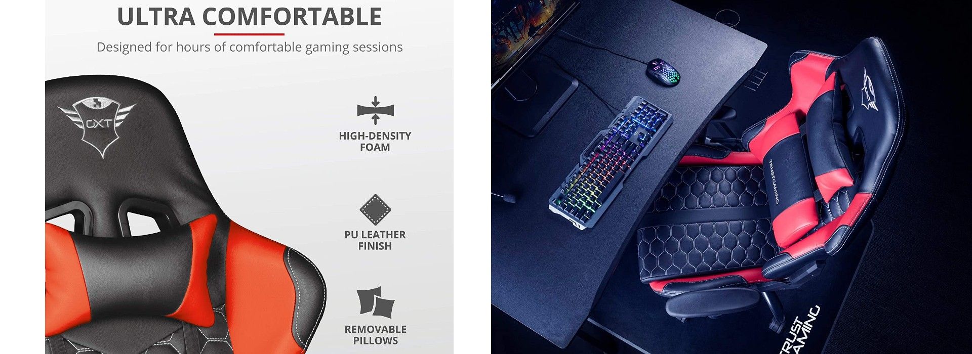 Chaise Gaming Trust GXT 708R image 1 | Rakuten