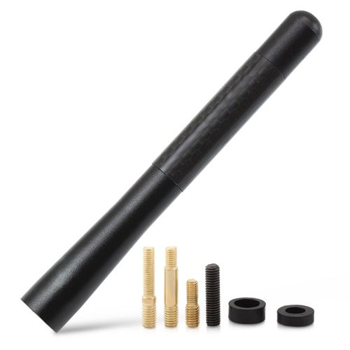 No Wrc - Antenne Radio Courte En Fiber De Carbone De 12cm, Style De Voiture, Pour Peugeot 206 307 406 407 207 208 308 508 2008 3008 4008 6008 301 408