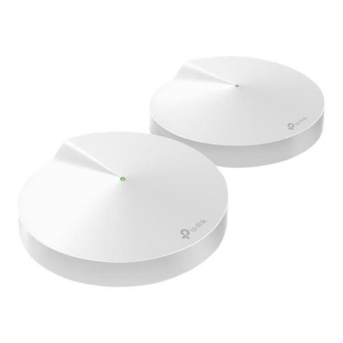 TP-Link Deco M9 Plus Système Wi-Fi (2 routeurs) jusqu'à 4500 pieds carrés maillage GigE, ZigBee 802.11a-b-g-n-ac, Bluetooth 4.2,?