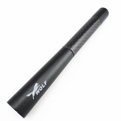Wolf - Antenne Courte En Fiber De Carbone Noire Délicate Pour Autoradio, Pour Toyota Camry Corolla Rav4 Yaris Highlander/Land Cruiser