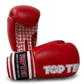 Gants De Boxe Top Ten Fight Rouge14 Oz