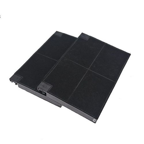 Lot 2 filtres charbons ROBLIN 5403002 23cm x 15cm (99333-3128) Hotte (5403002 EFF55 ROBLIN DE DIETRICH INDESIT ARISTON HOTPOINT ZANUSSI PROGRESS)