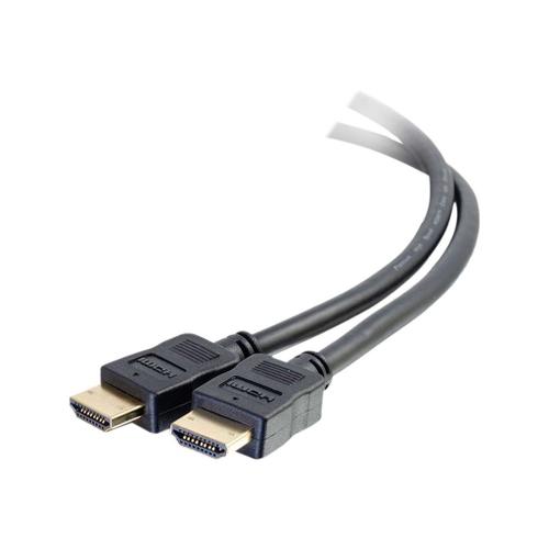 C2G 15ft 4K HDMI Cable with Ethernet - Premium Certified - High Speed 60Hz - Câble HDMI avec Ethernet - HDMI mâle pour HDMI mâle - 4.57 m - blindé - noir - support 4K